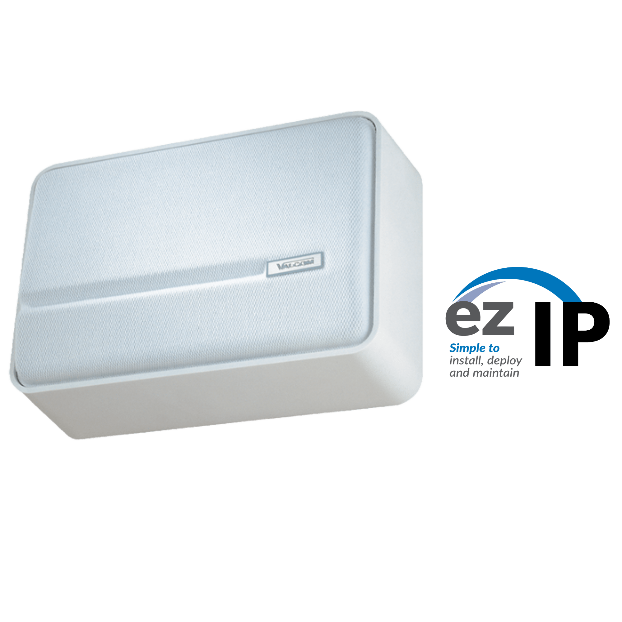 Valcom EZ - SPWSL - W ezIP Slimline Wall Speaker - White EZ-SPWSL-W - The Telecom Spot