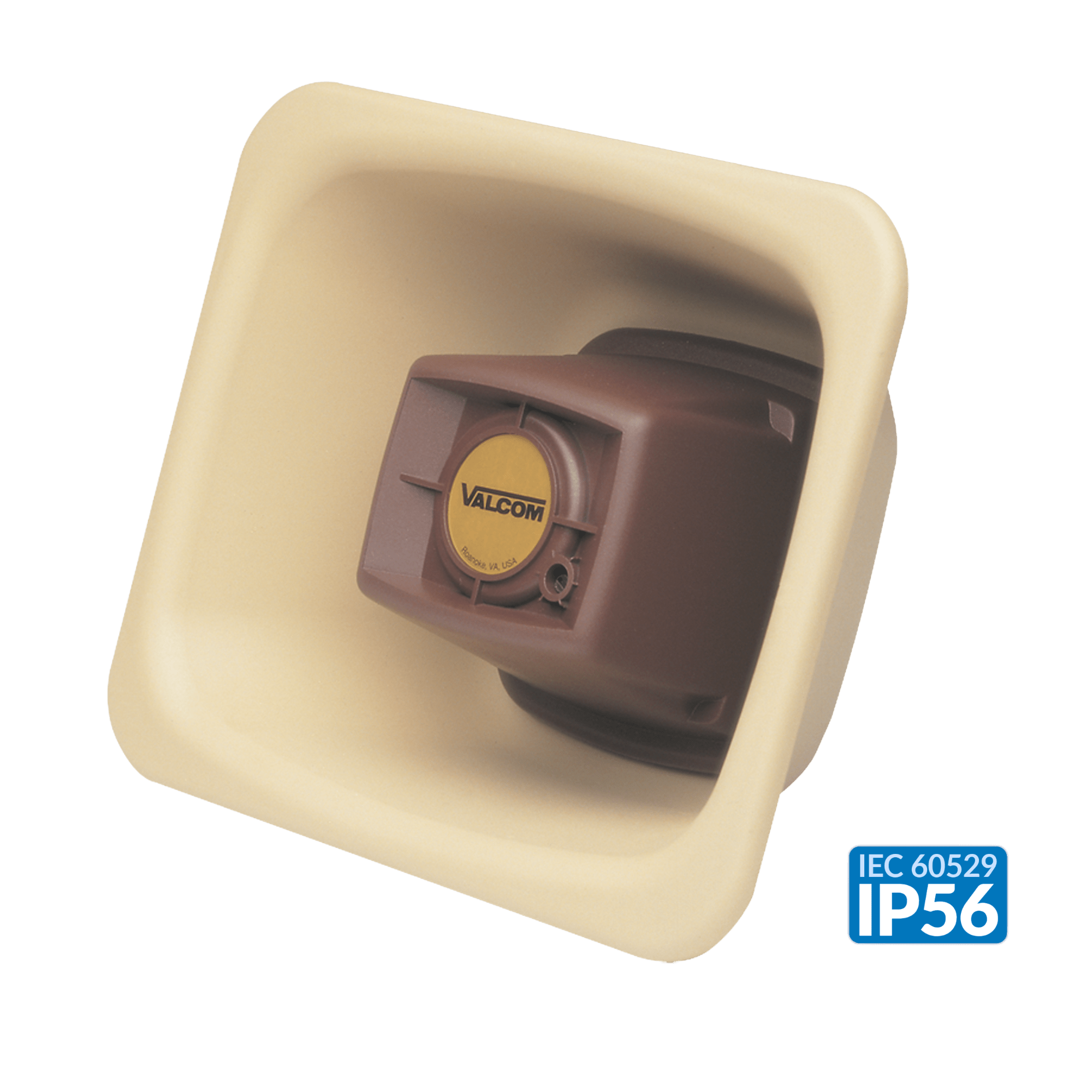 Valcom V - 1080 - BG Flexhorn, Water Resistant - Beige V-1080-BG - The Telecom Spot