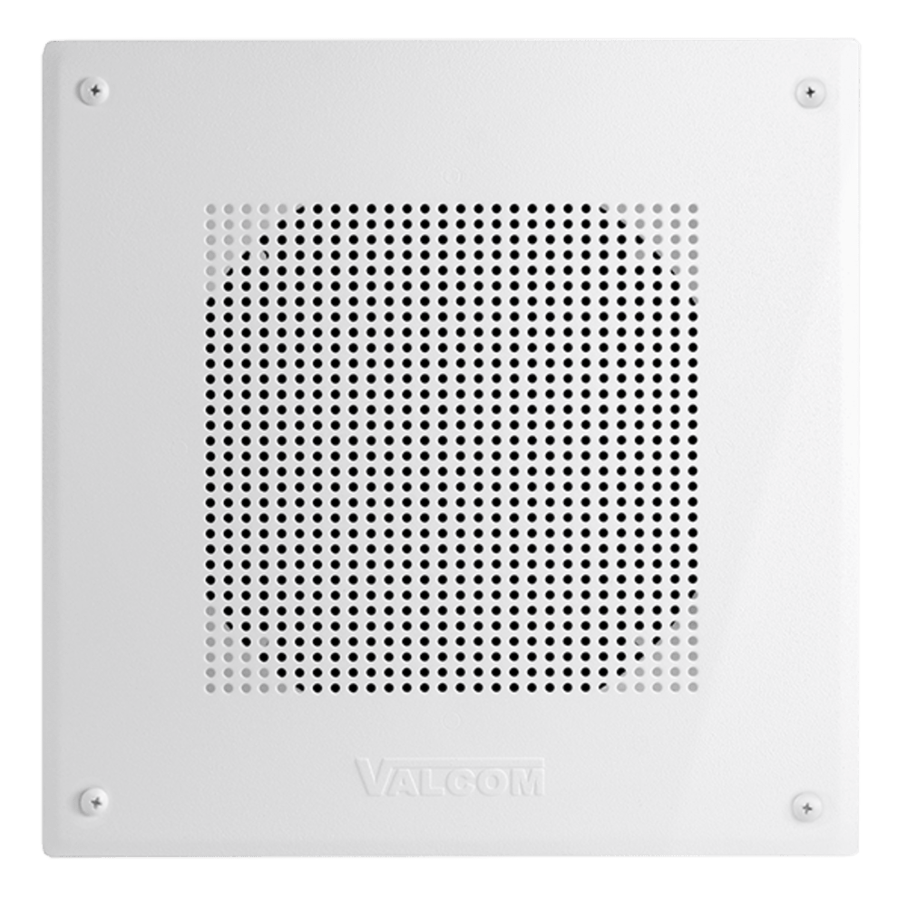 Valcom V - 1961 8 - inch Ceiling Speaker - Square V-1961 - The Telecom Spot