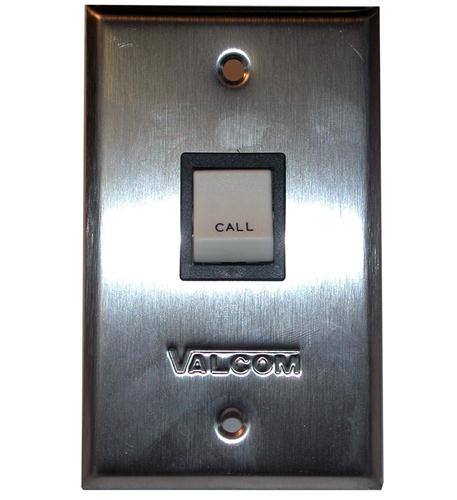 Valcom V - 2972PK Push Button Call Switch * Seenotes V-2972PK - The Telecom Spot