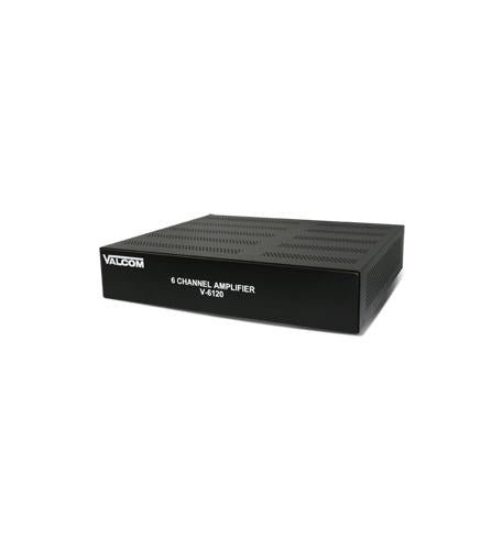 Valcom V - 6120 6 - Channel Amplifier 120 Watts V-6120 - The Telecom Spot