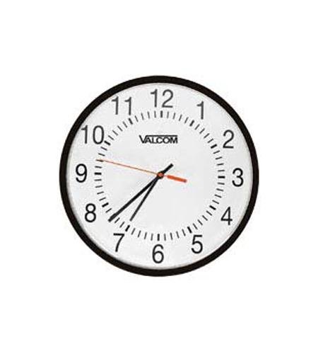 VALCOM V - A11012B 12in Round Clock V-A11012B - The Telecom Spot