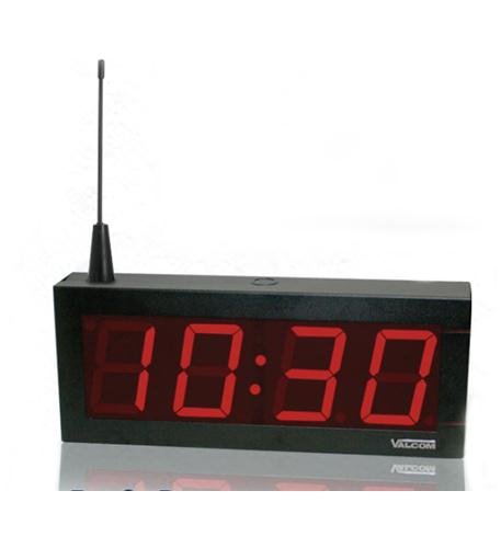 VALCOM V - DW2440B 4.0in Wireless Digital Clock - 24V V-DW2440B - The Telecom Spot