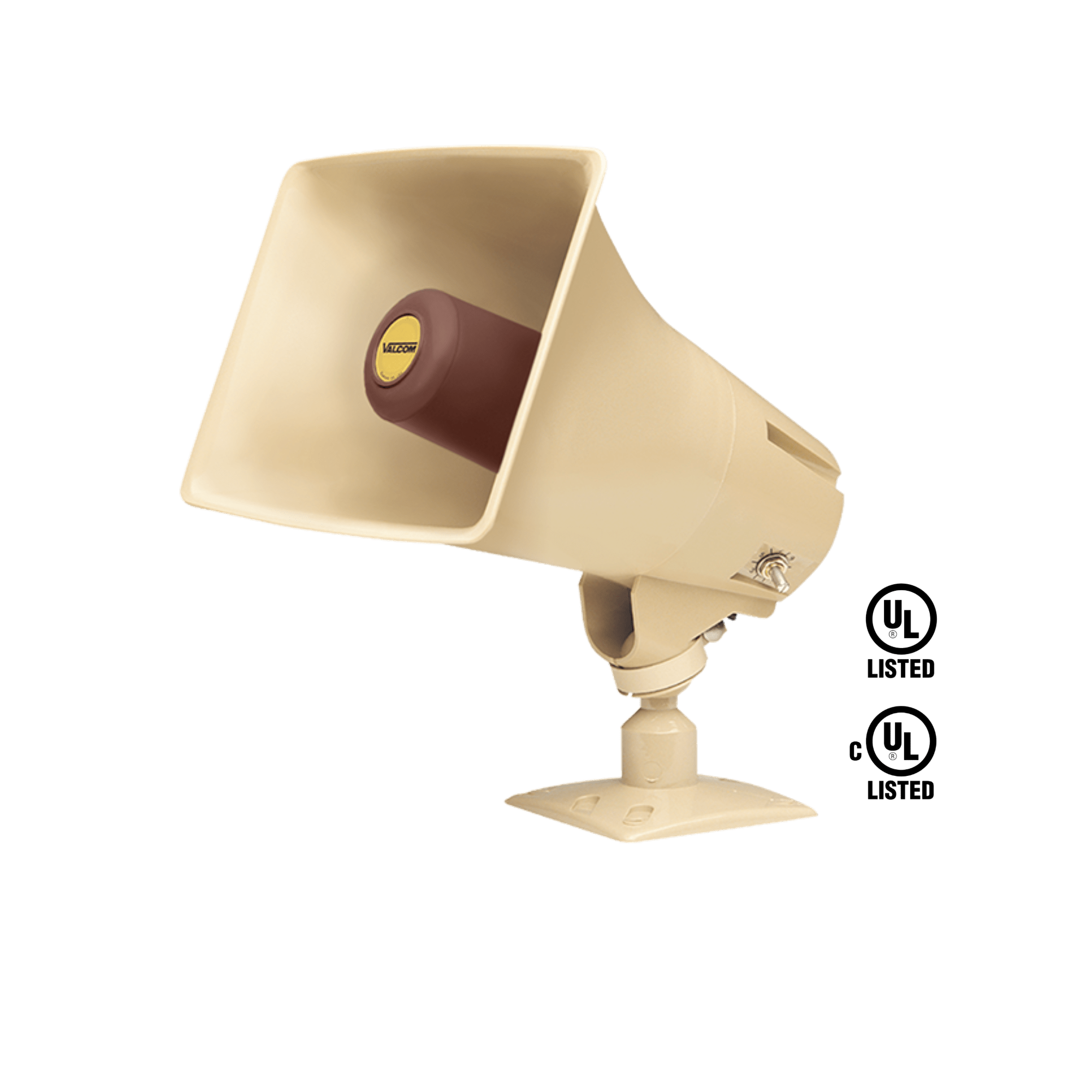 VALCOM VIP - 148AL - BGE - SA IP Talk - Back Marine Horn Beige Syn - Apps VIP-148AL-BGE-SA - The Telecom Spot