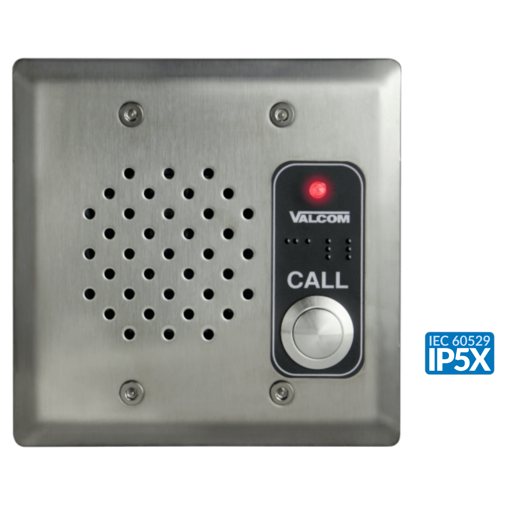 VALCOM VIP - 172AL - VRSS - SA IP INTERCOM VANDAL RES SYN - APPS VIP-172AL-VRSS-SA - The Telecom Spot