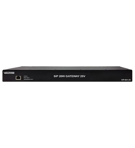 VALCOM VIP - 851 - 25 - IC Sip 20w Gateway 25v Ic VIP-851-25-IC - The Telecom Spot