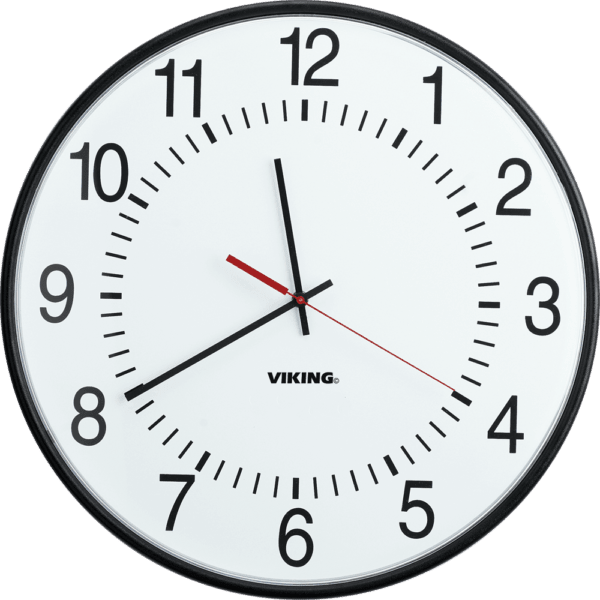 Viking CL - A16 16" Wireless Analog Clock – Battery Powered with Built - in Repeater for Easy Facility - Wide Sync CL-A16 - The Telecom Spot