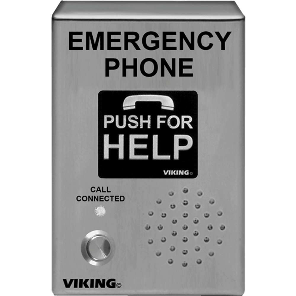 Viking E - 1600 - 03B - EWP EWP Surface Mount ADA Compliant Emergency Phone with Enhanced Weather Protection E-1600-03B-EWP - The Telecom Spot