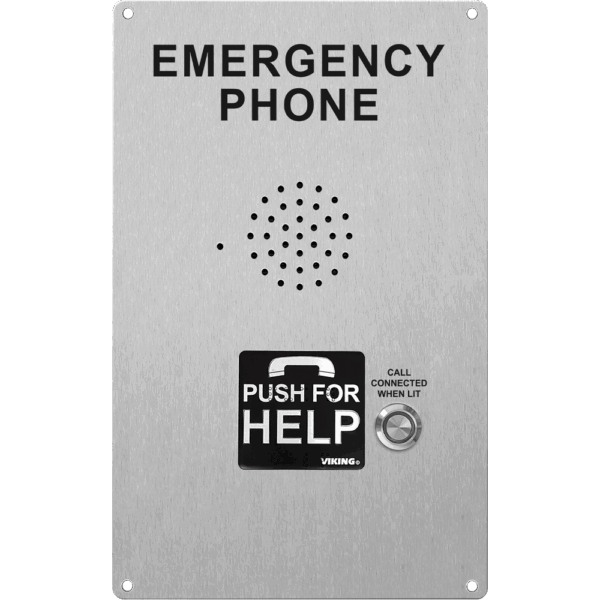 Viking E - 1600 - 912 - IP Emergency Phone | PoE SIP for Outdoor Enclosures E-1600-912-IP - The Telecom Spot