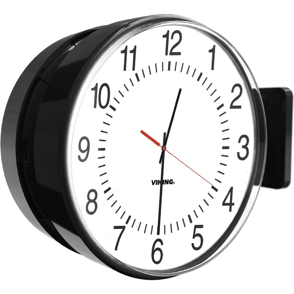 Viking Electronics CL-DMA16 16in. Analog Clock Double Mount CL-DMA16 - The Telecom Spot