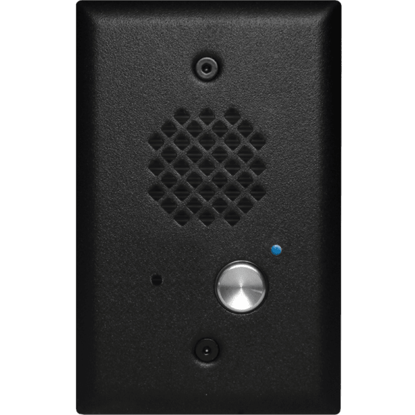 Viking Electronics E - 40 - BK Satin Black Door Phone with Automatic E-40-BK - The Telecom Spot