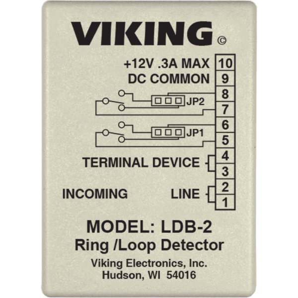 Viking Electronics LDB - 2 Loop and/or Ring Detector LDB-2 - The Telecom Spot