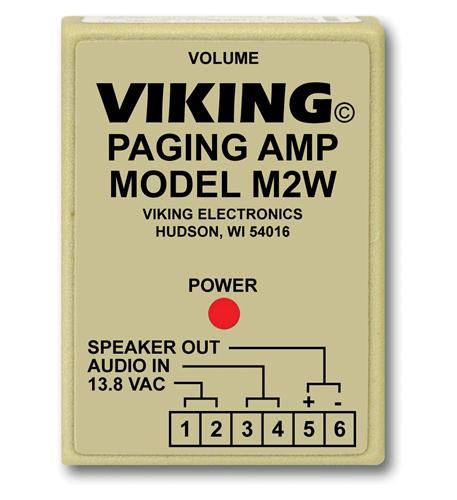 Viking Electronics M2W Paging Amplifier M2W - The Telecom Spot