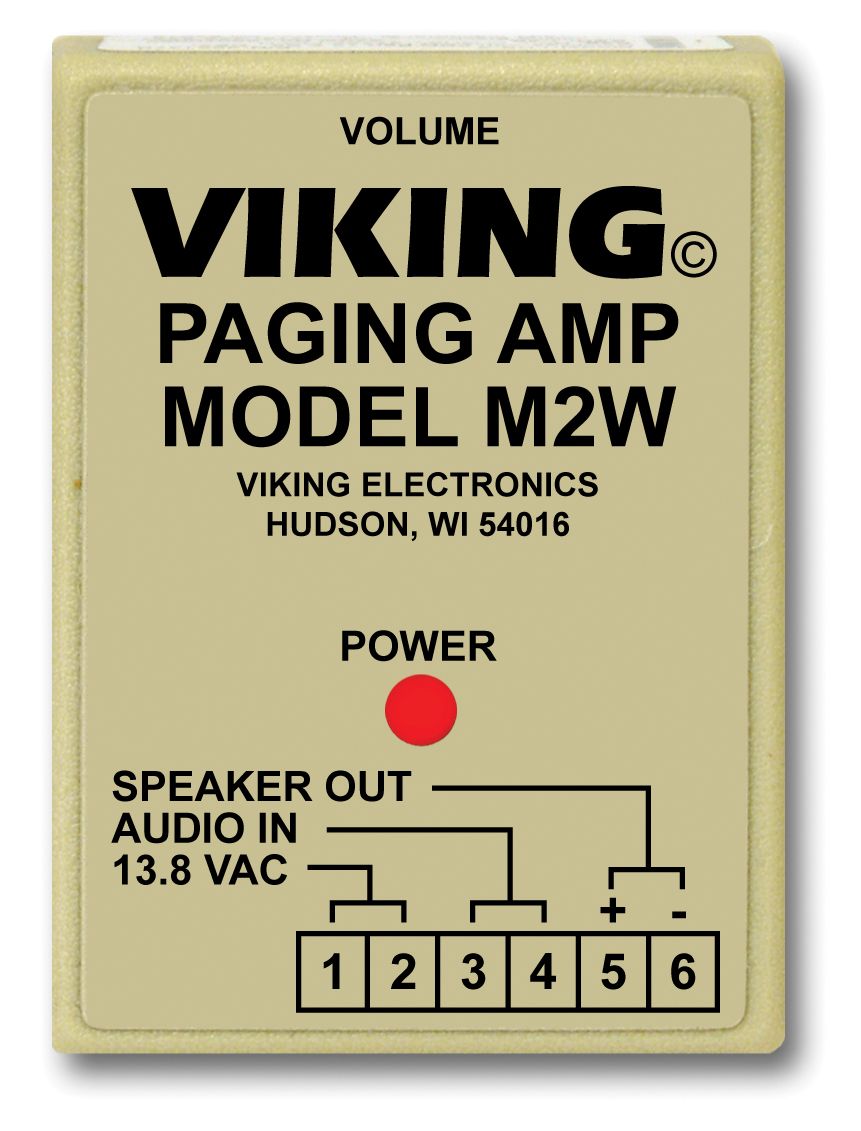 Viking Electronics M2W Paging Amplifier M2W - The Telecom Spot