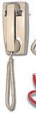 Viking Electronics No Dial Wall Phone in Red (Non-programmable) K-1500P-W - The Telecom Spot