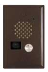 Viking Electronics Oil Rubbed Bronze Entry Phone with Color Video Camera Auto Disconnect and Blue LED E-50-BN - The Telecom Spot