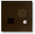 Viking Electronics Oil Rubbed Bronze Entry Phone with Proximity Card Reader & Blue LED Automatic Disconnect E-70-BN - The Telecom Spot