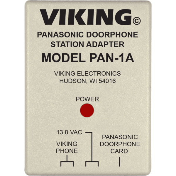 Viking Electronics PAN - 1A Panasonic Doorphone Interface PAN-1A - The Telecom Spot