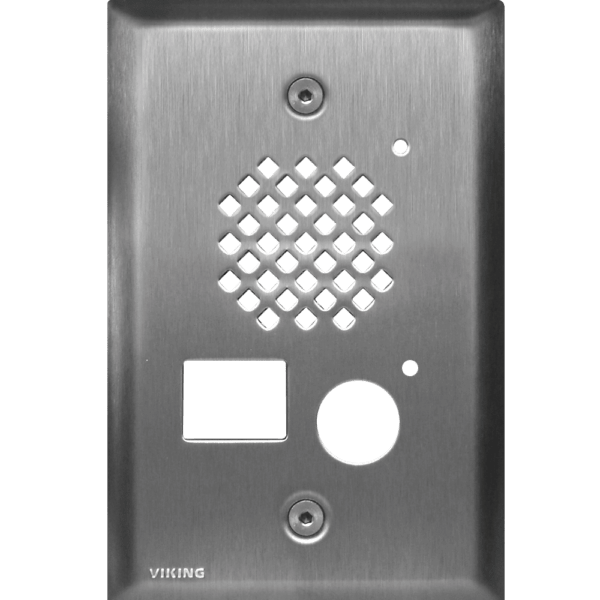 Viking Electronics PNL50 - SS E - 50 Plate in Stainless Steel PNL50-SS - The Telecom Spot