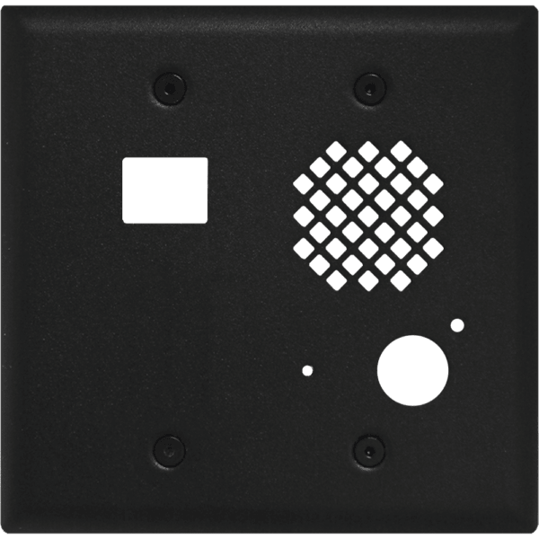 Viking Electronics PNL65 - BK E - 65 Replacement Faceplate Fine Texture Satin Black PNL65-BK - The Telecom Spot