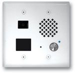 Viking Electronics Satin White Entry Phone with Proximity Card Reader & Color Video Camera E-75-WH - The Telecom Spot