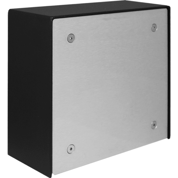 Viking Electronics VE - 5X5 - PNL - NR VE - 5X Black Enclosure Blank Panel No Rain Guard VE-5X5-PNL-NR - The Telecom Spot