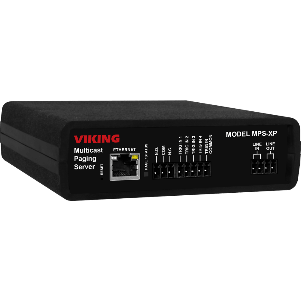 Viking MPS-XP Multicast Paging Server – 100 SIP Accounts & 100 Multicast Zones MPS-XP - The Telecom Spot