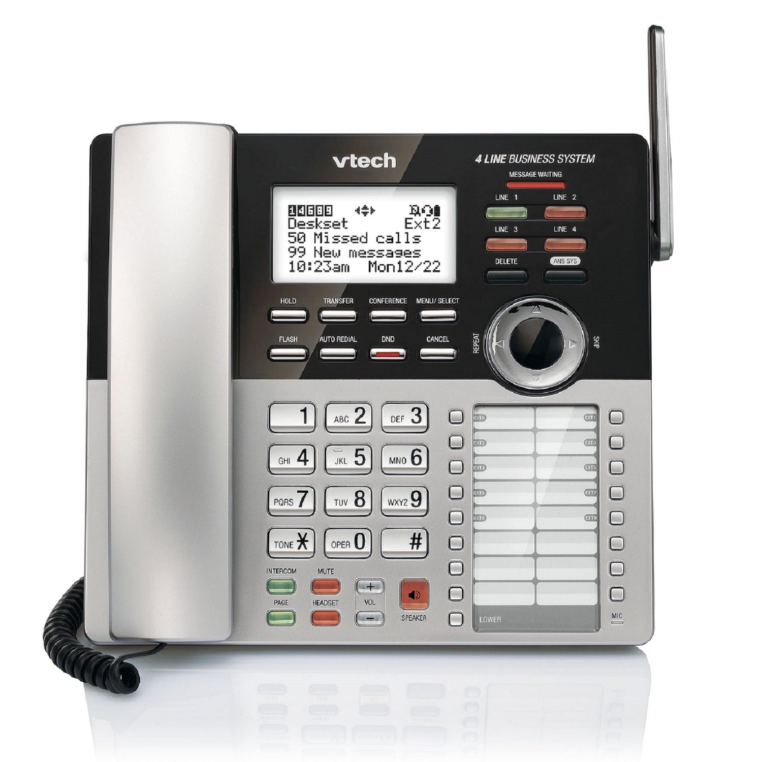 VTech CM18245 Accessory Deskset (for VTech CM18445 Main Console) CM18245 - The Telecom Spot