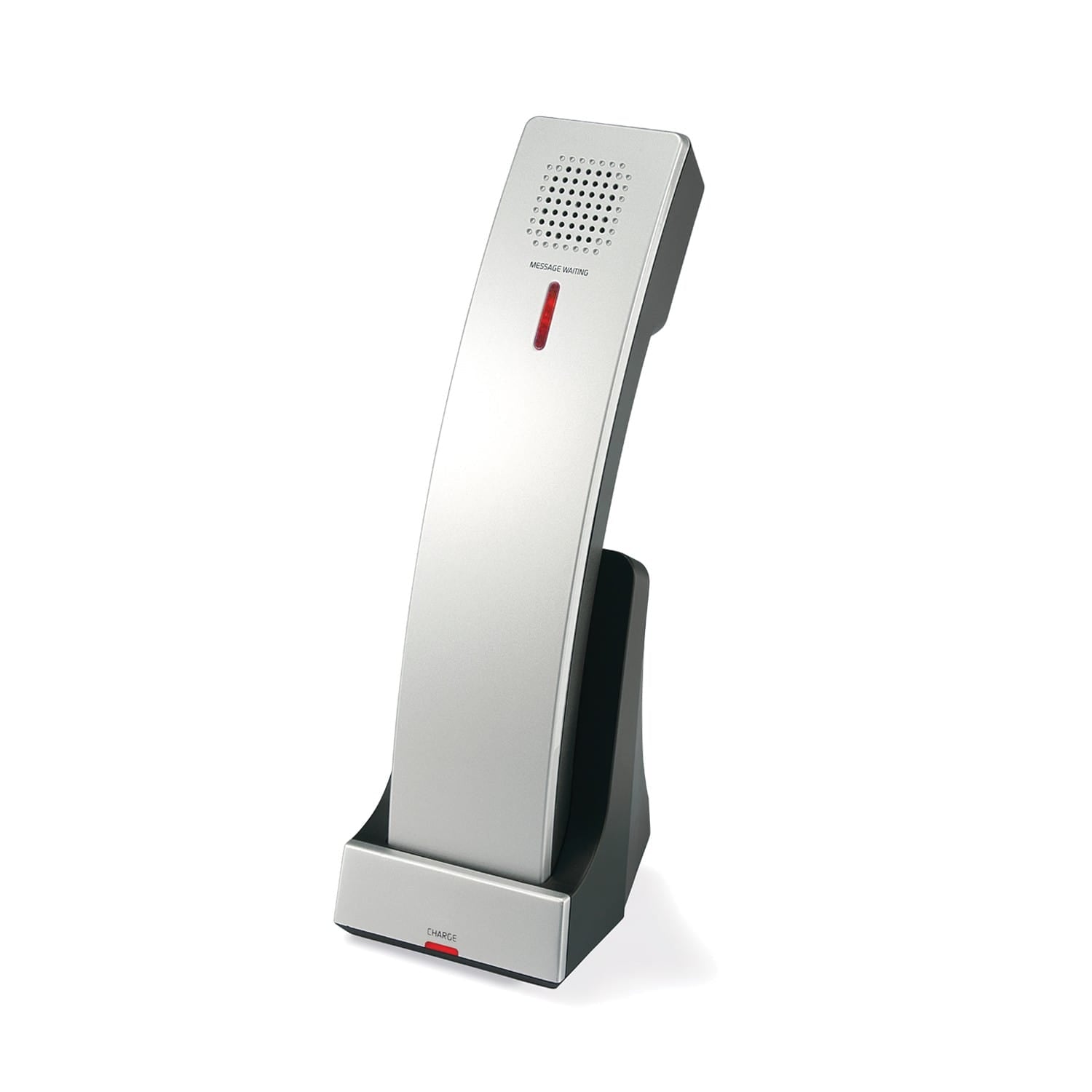 VTech Hospitality CTM - A241SDU Silver & Black Contemporary Analog 1 - Line Corded Lobby Phone (80 - H0CB - 06 - 000) 80-H0CB-06-000 - The Telecom Spot