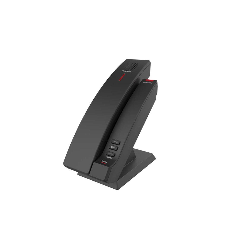 VTech Hospitality CTM - S2415 Matte Black No Emergency Contemporary SIP 1 - Line Cordless Phone (80 - H0H9 - 15 - 000) 80-H0H9-15-000 - The Telecom Spot
