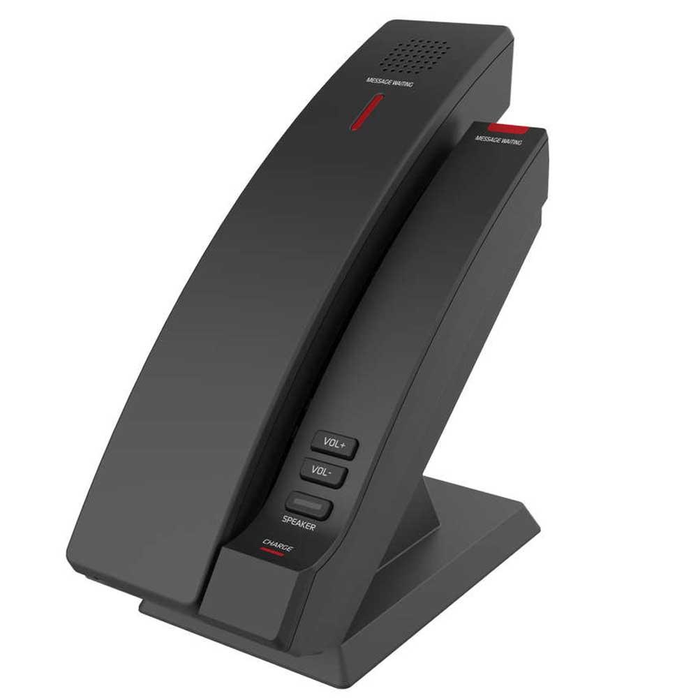VTech Hospitality CTM - S2415W Matte Black Contemporary SIP 1 - Line Cordless Phone (80 - H0GC - 15 - 000) 80-H0GC-15-000 - The Telecom Spot