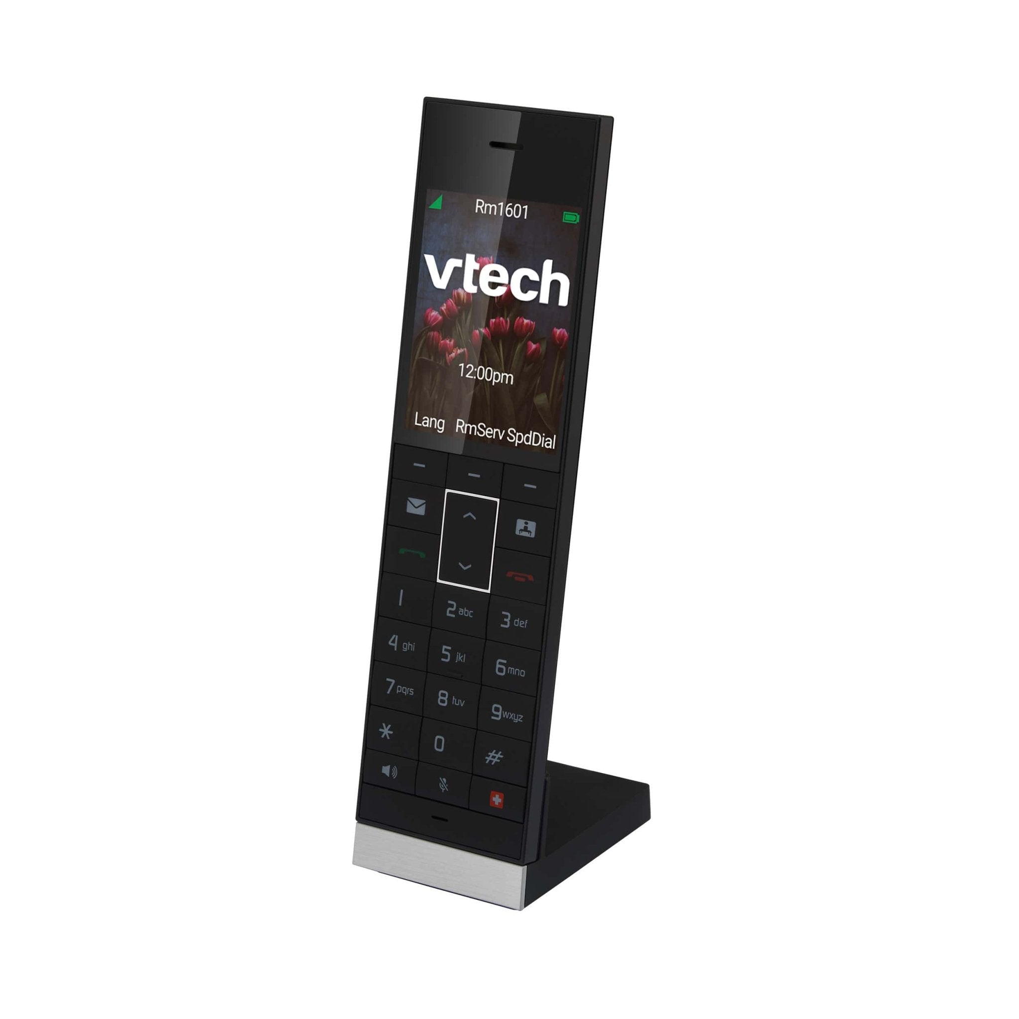 VTech Hospitality NGC - C3416HC Silver & Black Cordless Color 1 - Line Accessory Handset and Charger (80 - H0F9 - 06 - 000) 80-H0F9-06-000 - The Telecom Spot