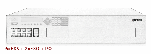 Xorcom XE2030 Asterisk PBX: 6 FXS + 2 FXO + I/O XE2030 - The Telecom Spot