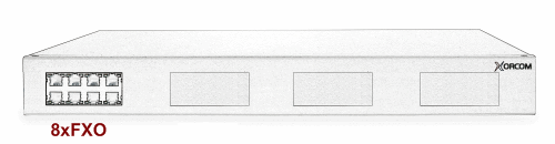 Xorcom XR1-19 Asterisk PBX: 8 FXO XR1-19 - The Telecom Spot