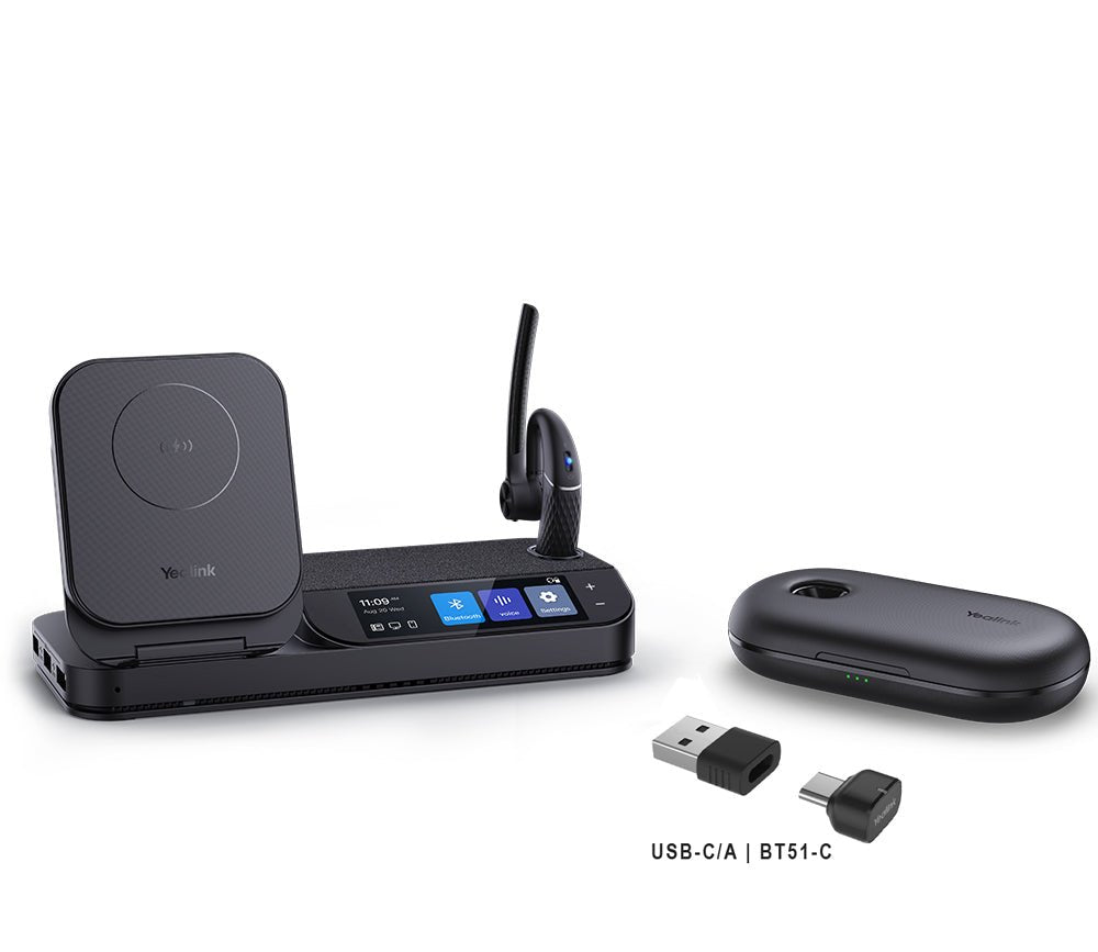 Yealink BH71 - Bluetooth Wireless Business Headset 1208710 - The Telecom Spot