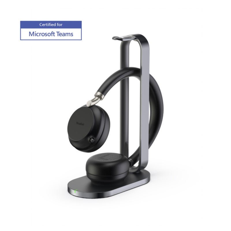 Yealink BH72 Bluetooth Headset with Charging Stand USB-A BH72-TEAMS-BLK-A - The Telecom Spot