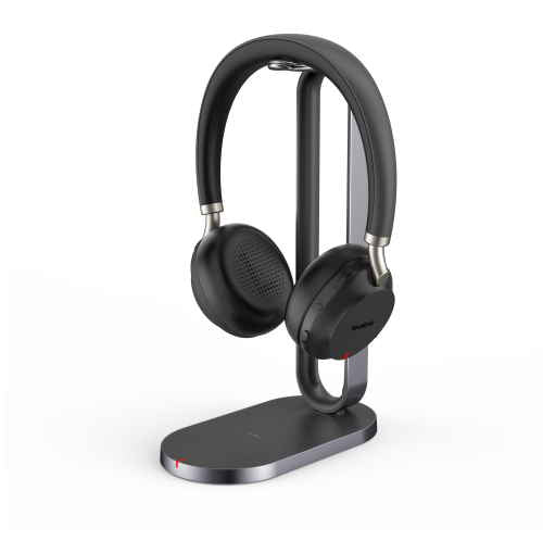 Yealink BH72 Bluetooth Headset with Charging Stand USB-A BH72-UC-BLK-A - The Telecom Spot