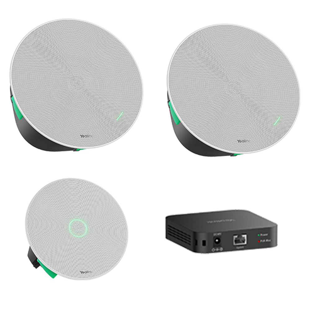 Yealink CMKit - 121 - Bundle of 1x CM20, 2x CS10, 1x RCH40 E2 (1103836) CMKit-121 - The Telecom Spot