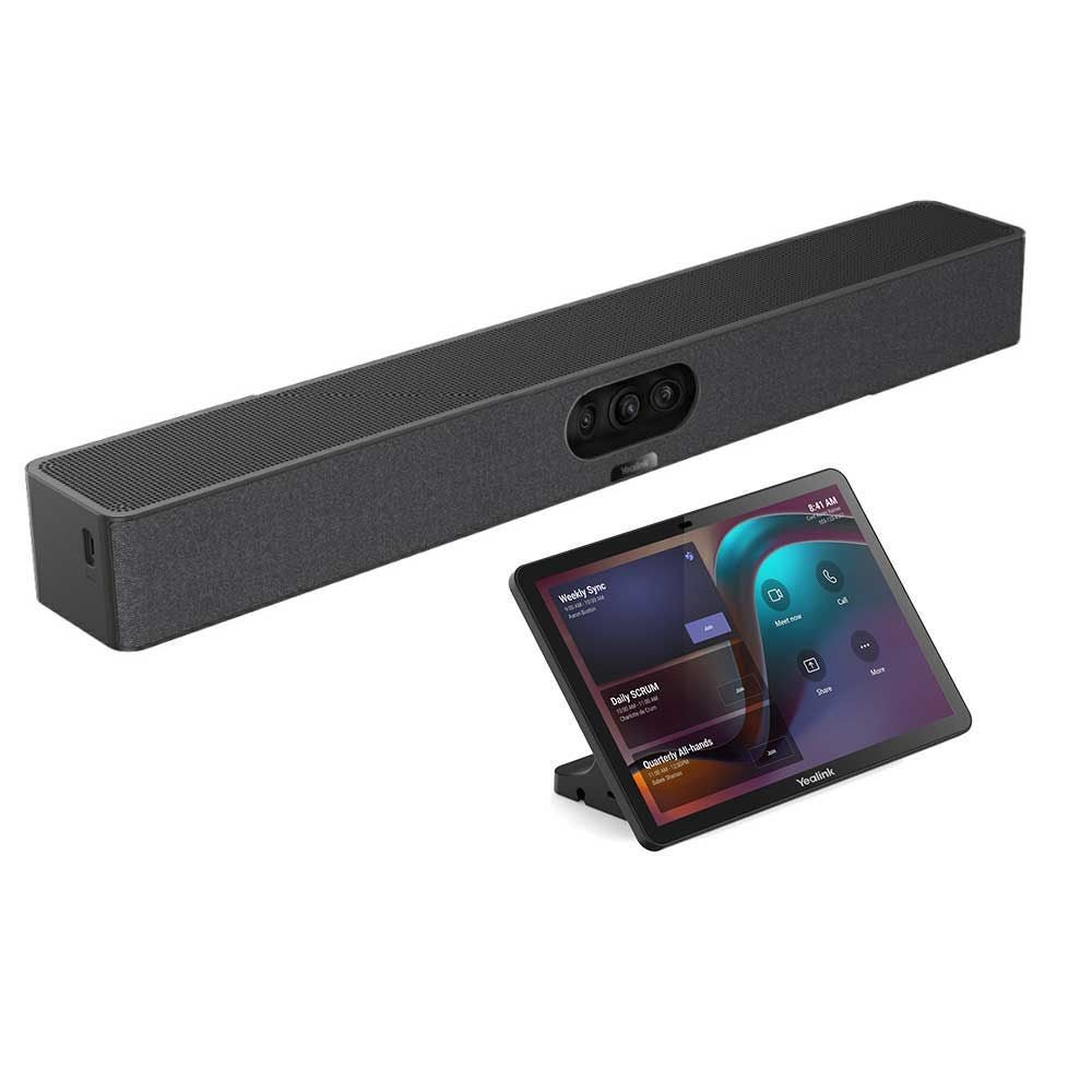 Yealink MeetingBar A25 Video Bar with CTP25 Touch Panel Kit – Android Video Conferencing System for Teams & Zoom (A25 - 031) A25-031 - The Telecom Spot