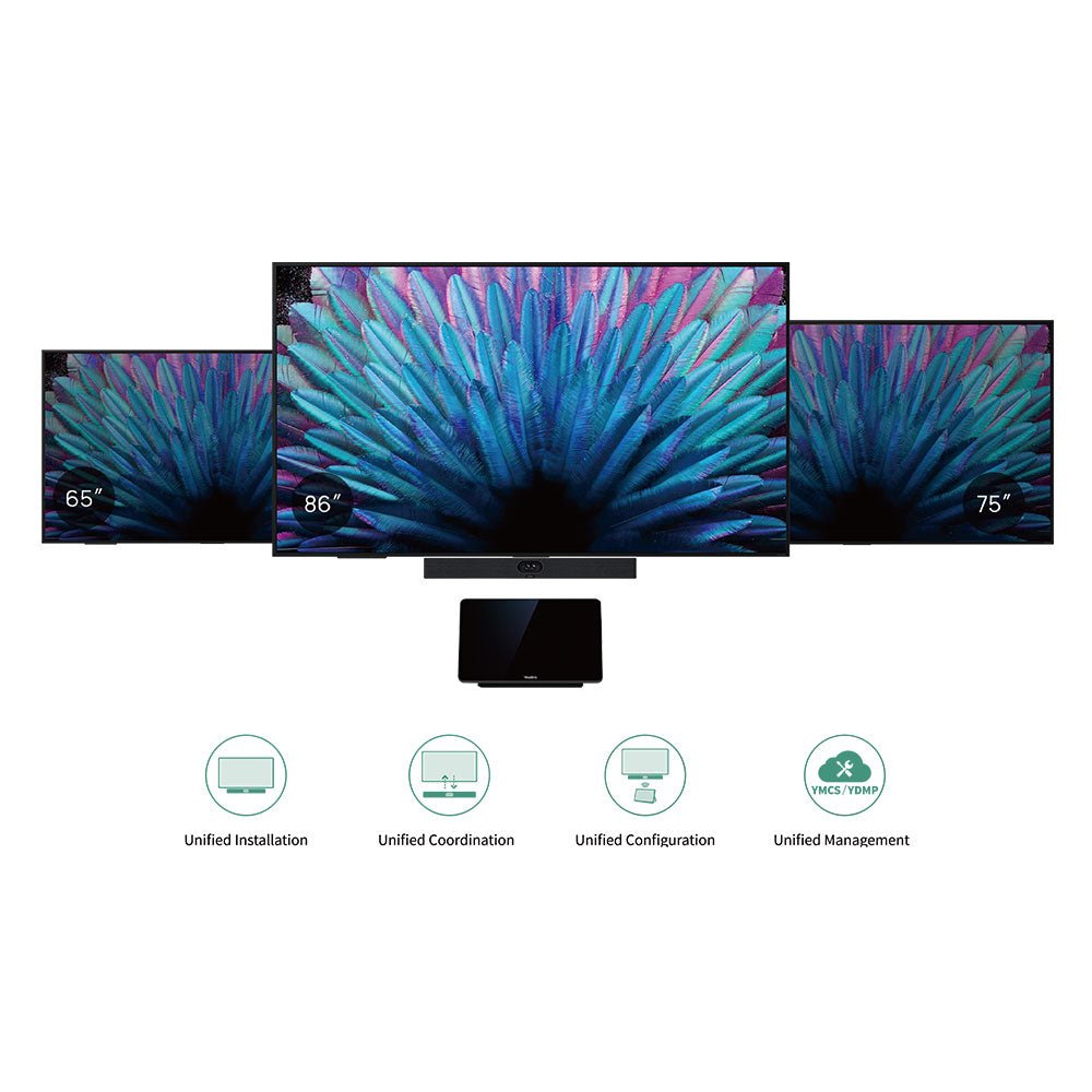Yealink MeetingDisplay – 4K UHD Anti - Glare Interactive Display MD65 - The Telecom Spot