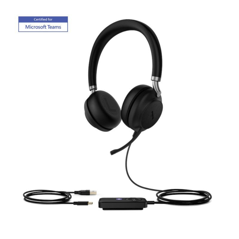 Yealink UH38 Premium USB Headset UH38-DUAL-TEAMS-BAT - The Telecom Spot