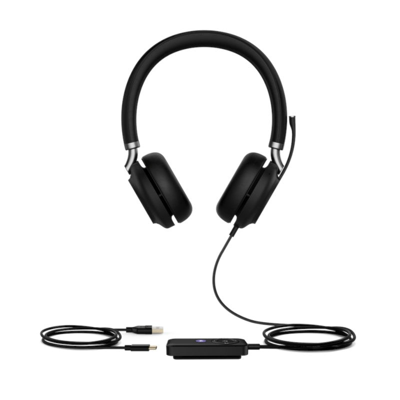 Yealink UH38 Premium USB Headset UH38-DUAL-UC-BAT - The Telecom Spot