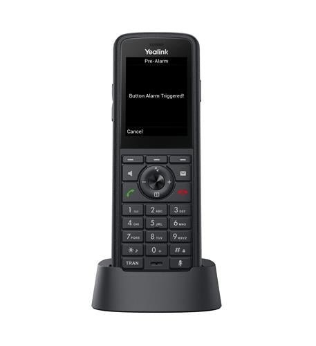 Yealink W59R Pro Ruggedized DECT Cordless Handset – IP67 Waterproof with Bluetooth & Safety Alarms for Warehouses & Factories W59R-Pro - The Telecom Spot