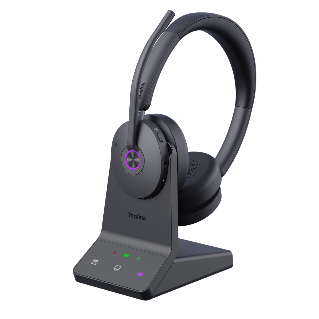 Yealink WH68 DECT & Bluetooth Wireless Headset – Dual Connectivity, Hybrid ANC, Acoustic Shield Mic 1208713 - The Telecom Spot