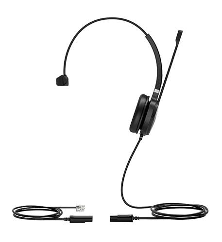 Yealink YHS36 Mono Corded Headset (RJ9 Connection) YHS36-MONO - The Telecom Spot