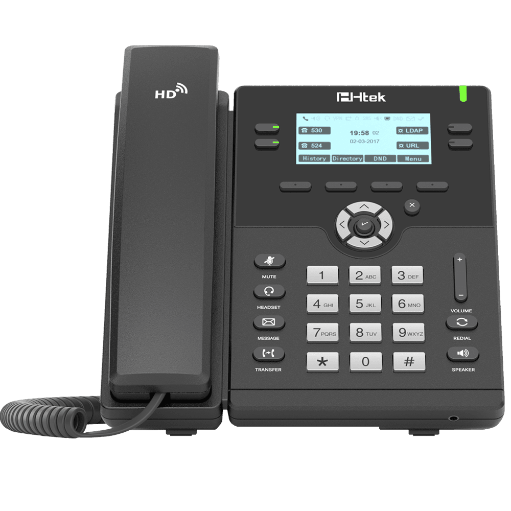 Htek UC912G IP Phone UC912G - The Telecom Spot