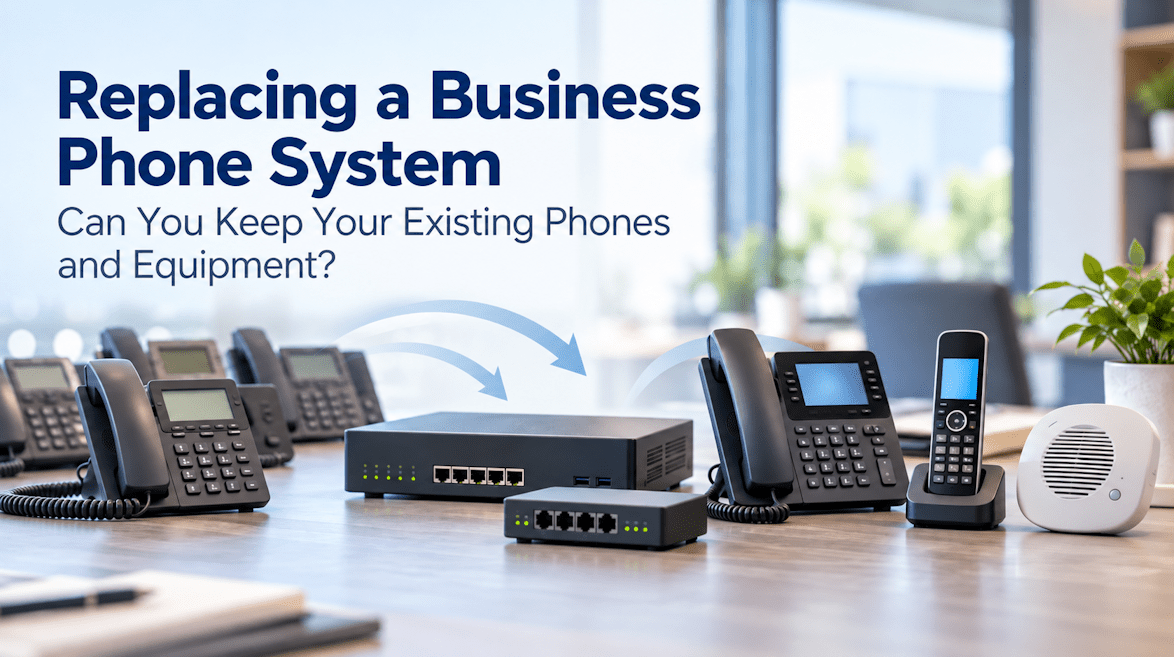 Replacing a Business Phone System: Can You Keep Your Existing Phones and Equipment? - The Telecom Spot