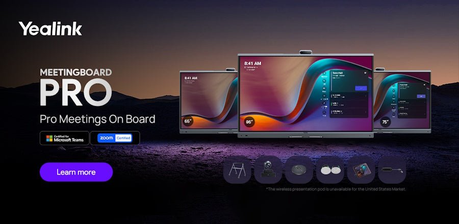 Yealink MeetingBoards - The Telecom Spot