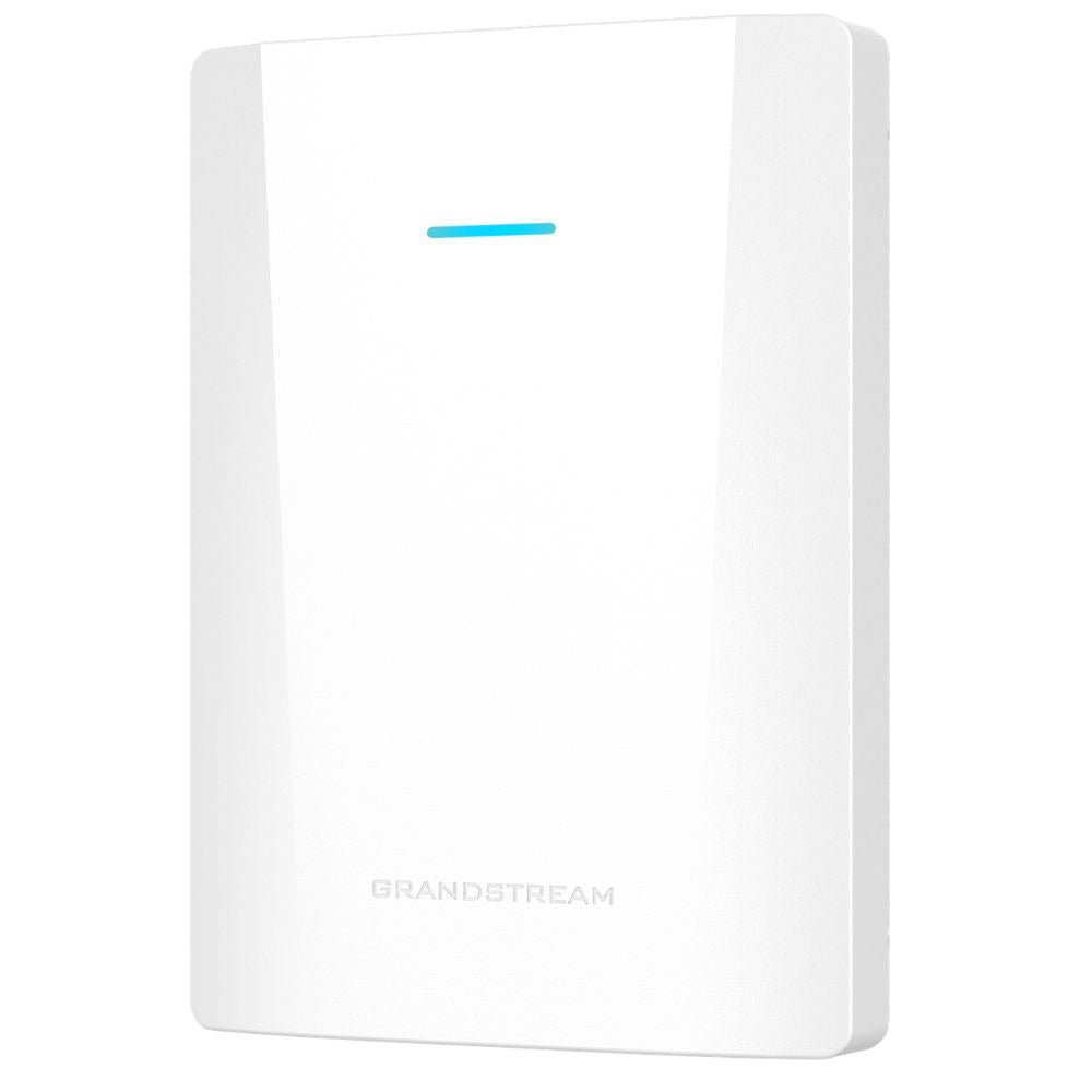 Grandstream GWN7672WM Wall-Mount Tri-Band Wi-Fi 7 AP – 11Gbps & 384 Clients for Discreet Office Installs