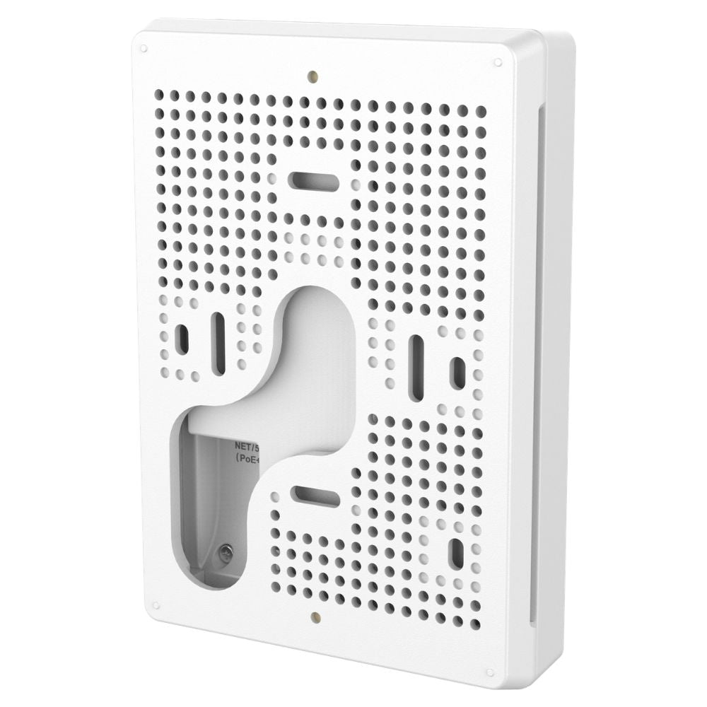 Grandstream GWN7672WM Wall-Mount Tri-Band Wi-Fi 7 AP – 11Gbps & 384 Clients for Discreet Office Installs